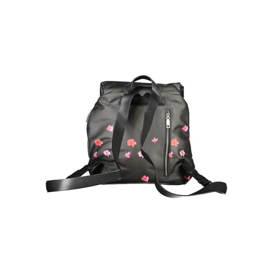 Desigual Black Polyethylene Backpack black-polyethylene-backpack-1