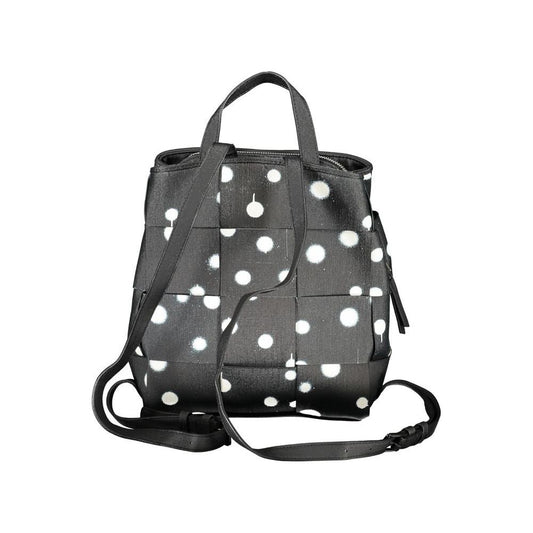 Desigual Black Polyethylene Backpack black-polyethylene-backpack-2