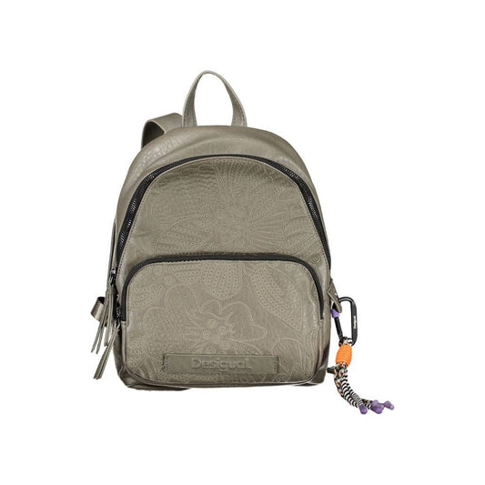 Desigual Chic Artisanal Backpack with Contrasting Details chic-artisanal-backpack-with-contrasting-details