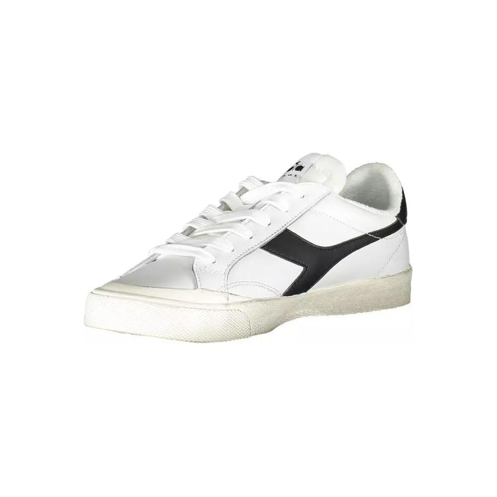 Diadora | Sporty Lace-Up Sneakers with Contrast Accents| McRichard Designer Brands   