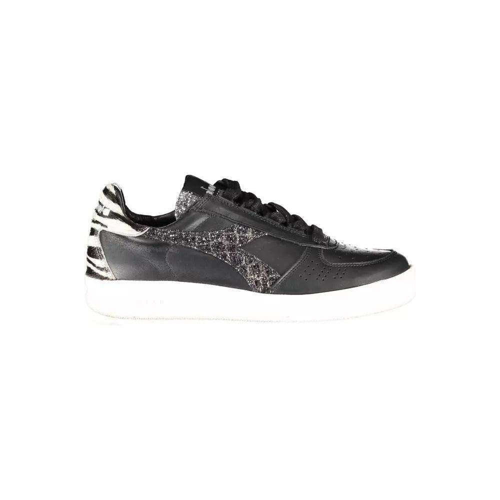 DiadoraSleek Black Leather Sneakers with Contrast AccentsMcRichard Designer Brands£99.00