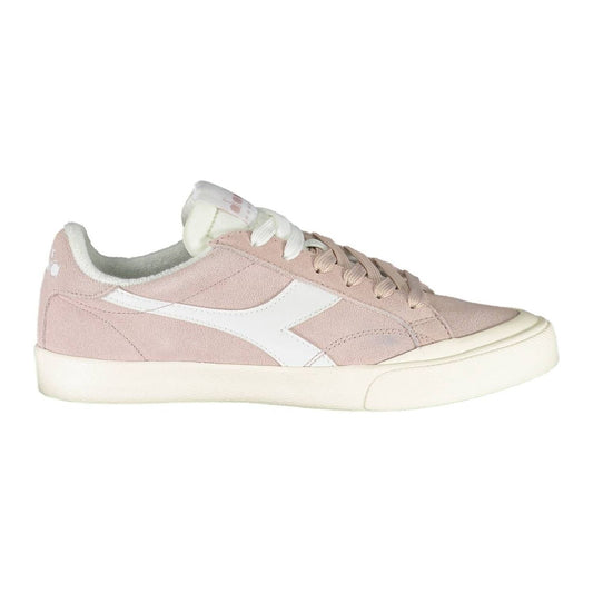 Diadora Chic Pink Lace-up Sports Sneakers chic-pink-lace-up-sports-sneakers-1