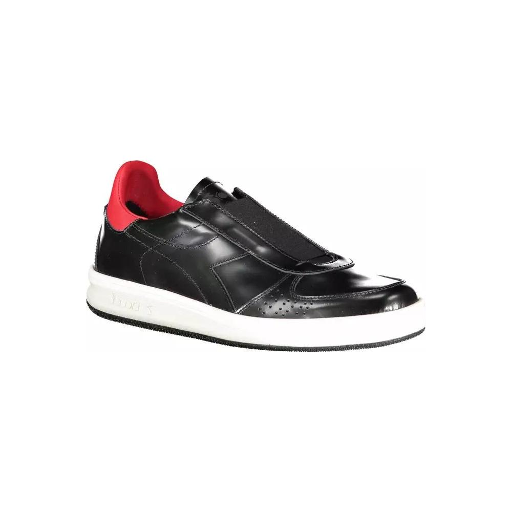 Diadora Sleek Black Diadora Sneakers with Contrasting Details sleek-black-diadora-sneakers-with-contrasting-details