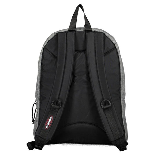 Eastpak Gray Polyester Backpack gray-polyester-backpack-1