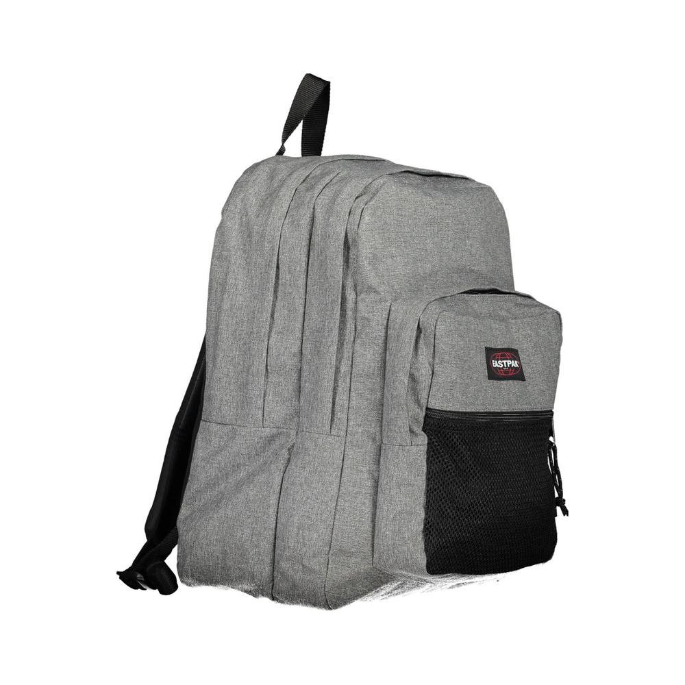 Eastpak Gray Polyester Backpack gray-polyester-backpack-1