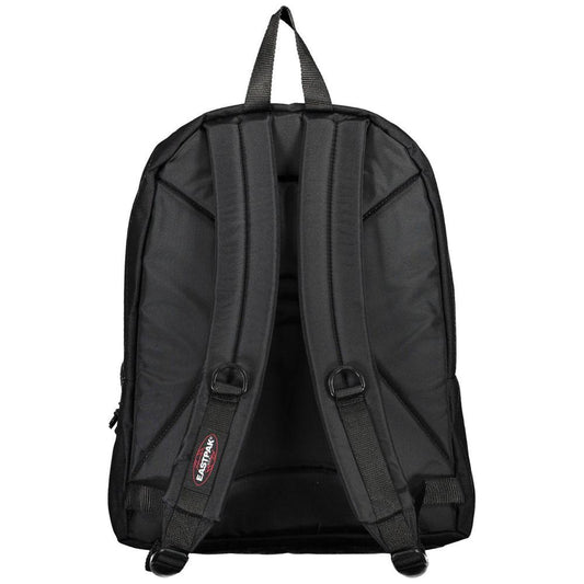 Eastpak Black Polyester Backpack black-polyester-backpack-1