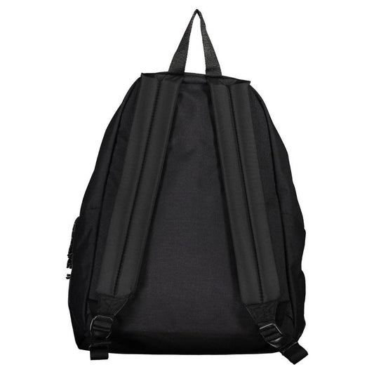 Eastpak | Black Polyester Backpack| McRichard Designer Brands   