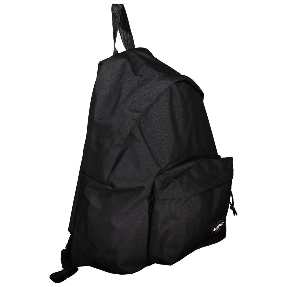 Eastpak Black Polyester Backpack black-polyester-backpack-2