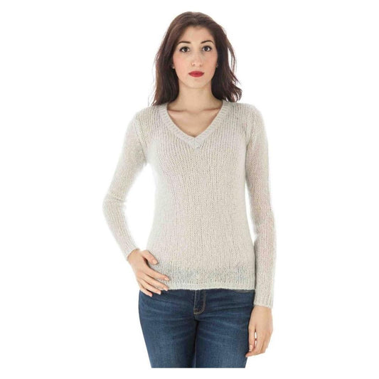White Wool Sweater