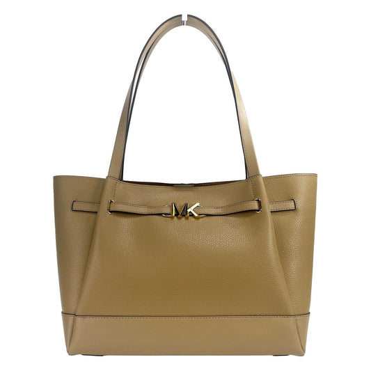 Michael Kors Reed Large Camel Leather Belted Tote Shoulder Bag Purse reed-large-camel-leather-belted-tote-shoulder-bag-purse