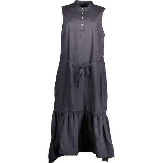 Gant Elegant Sleeveless Buttoned Midi Dress elegant-sleeveless-buttoned-midi-dress