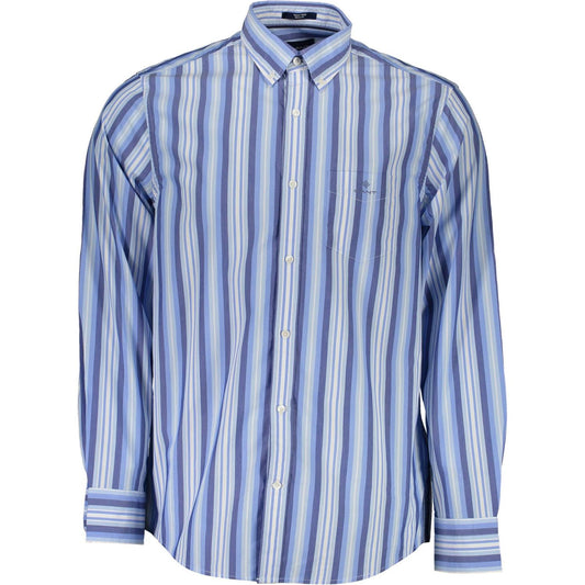Gant Elegant Light Blue Short Sleeve Shirt elegant-light-blue-short-sleeve-shirt