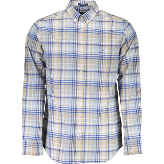 Gant Elegant Light Blue Summer Shirt for Men elegant-light-blue-summer-shirt-for-men