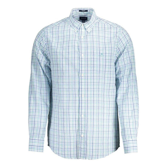 Gant Elegant Light Blue Long Sleeve Button-Down Shirt elegant-light-blue-long-sleeve-button-down-shirt-2