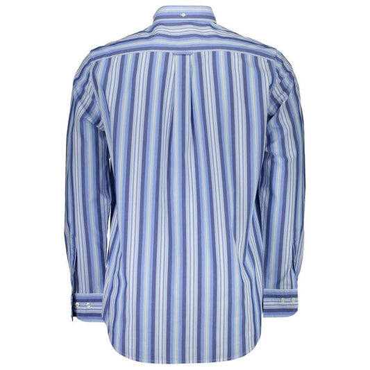 Elegant Light Blue Short Sleeve Shirt
