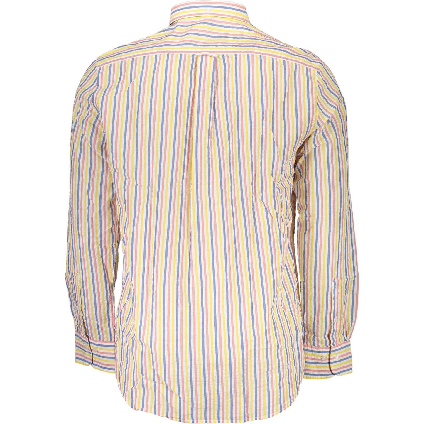 Gant Elegant White Long-Sleeved Button-Down Shirt elegant-white-long-sleeved-button-down-shirt