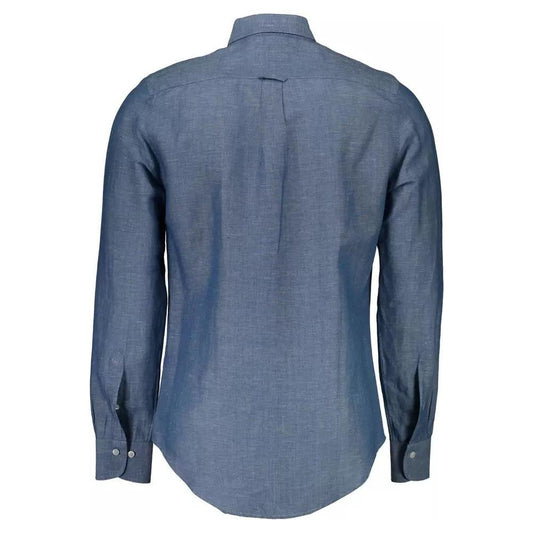 Gant Elegant Long Sleeve Linen-Blend Shirt elegant-long-sleeve-linen-blend-shirt