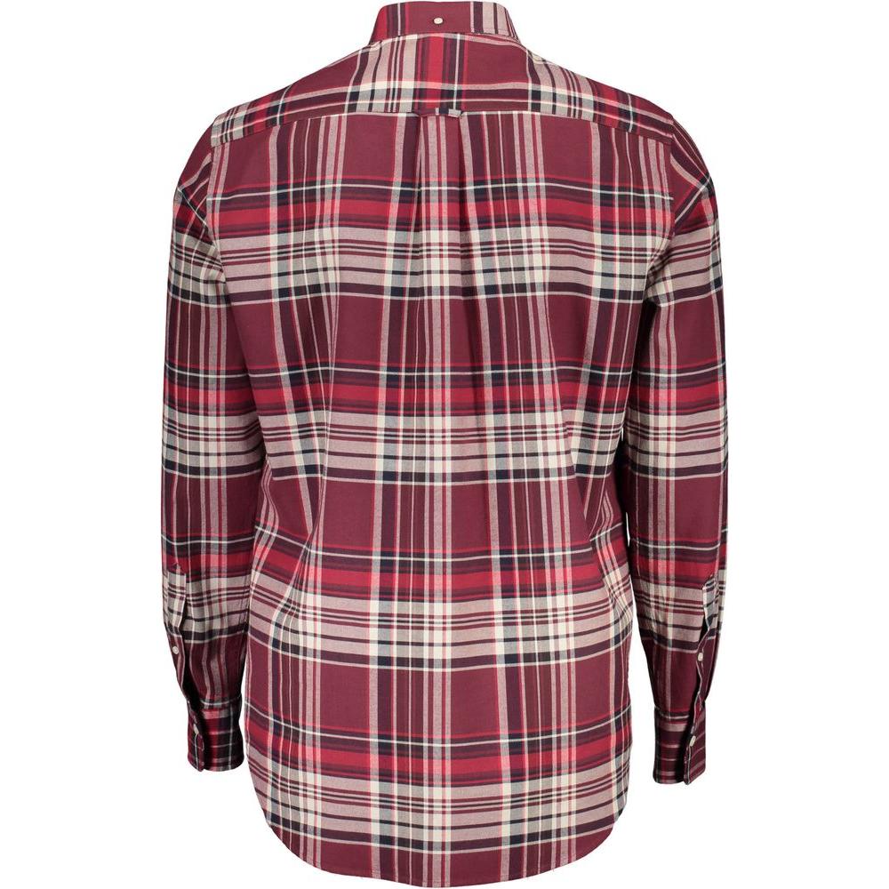 Gant | Elegant Pink Button-Down Men's Shirt| McRichard Designer Brands   