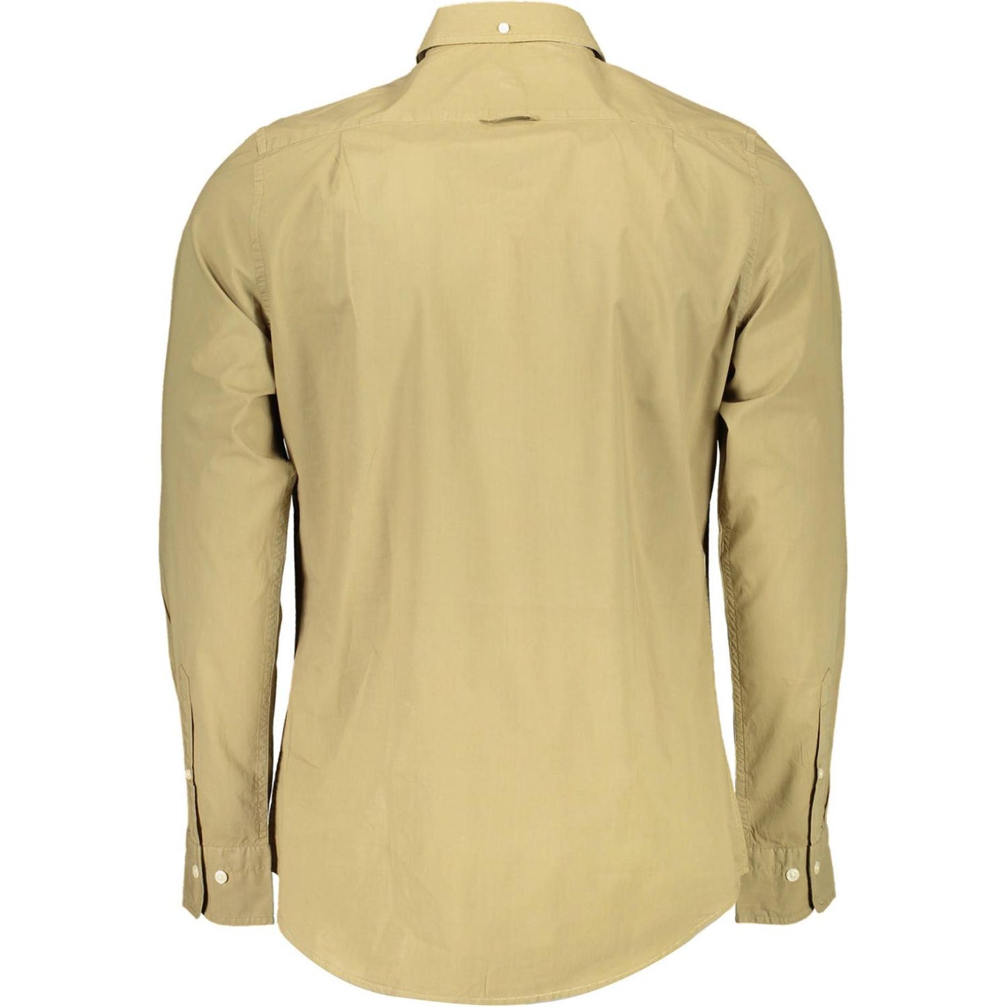 Gant | Elegant Green Slim Fit Cotton Shirt| McRichard Designer Brands   