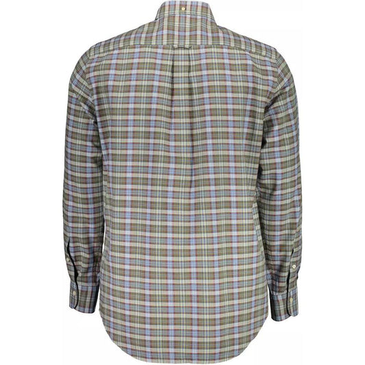 Gant | Classic Green Button-Down Shirt| McRichard Designer Brands   