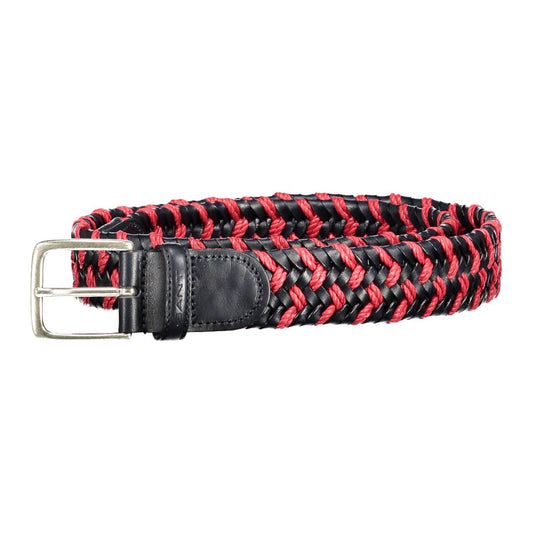 Gant Elegant Pink Leather Belt with Metal Buckle elegant-pink-leather-belt-with-metal-buckle