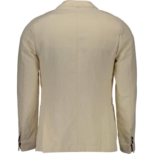 Gant | Beige Cotton Jacket| McRichard Designer Brands   