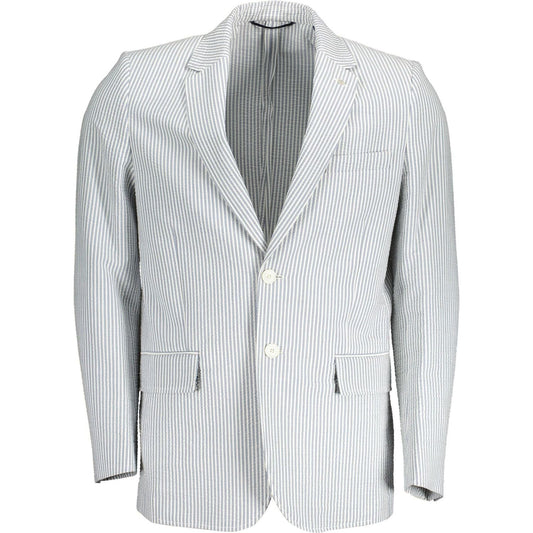 Gant | White Cotton Jacket| McRichard Designer Brands   