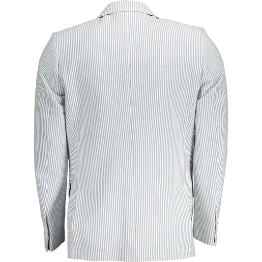 Gant | White Cotton Jacket| McRichard Designer Brands   