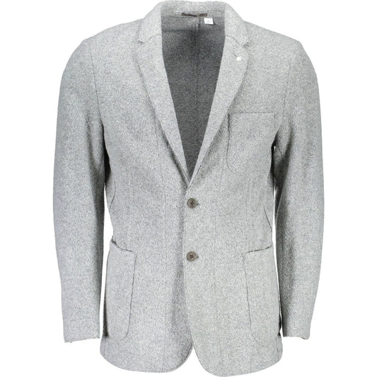 GantElegant Gray Long Sleeve Classic JacketMcRichard Designer Brands£159.00