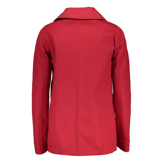 Gant | Elegant Pink Cotton Sports Jacket with Logo| McRichard Designer Brands   