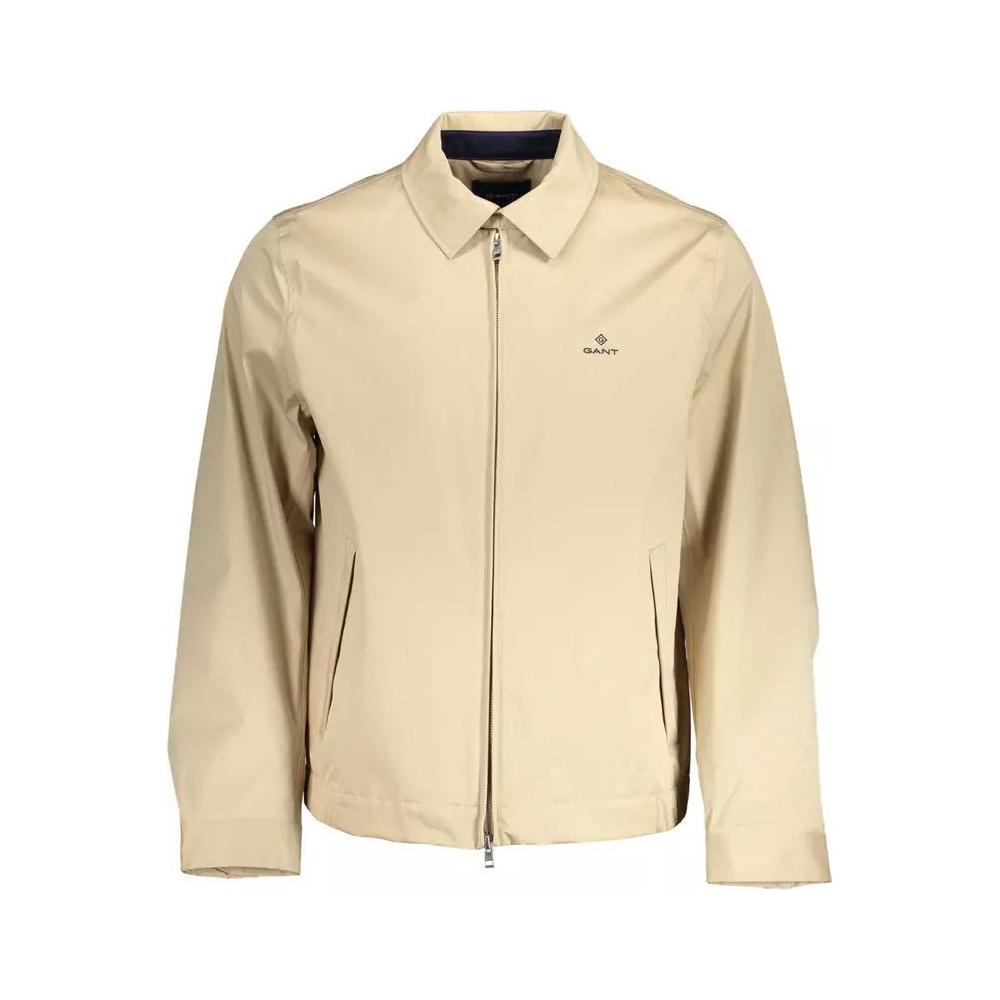 Gant Elegant Beige Sports Jacket elegant-beige-sports-jacket