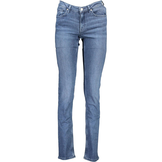Gant Chic Faded Blue Button-Zip Jeans chic-faded-blue-button-zip-jeans