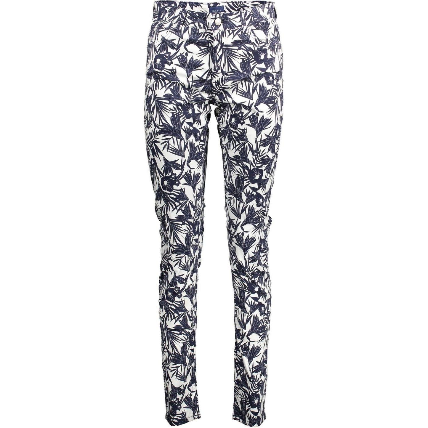 Chic Slim-Fit Organic Cotton Trousers