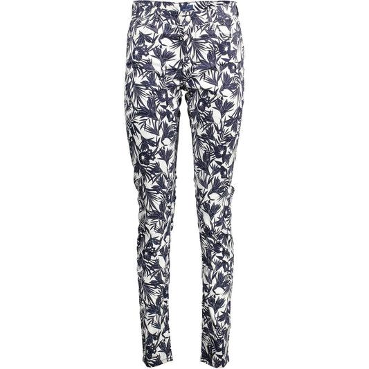 Chic Slim-Fit Organic Cotton Trousers