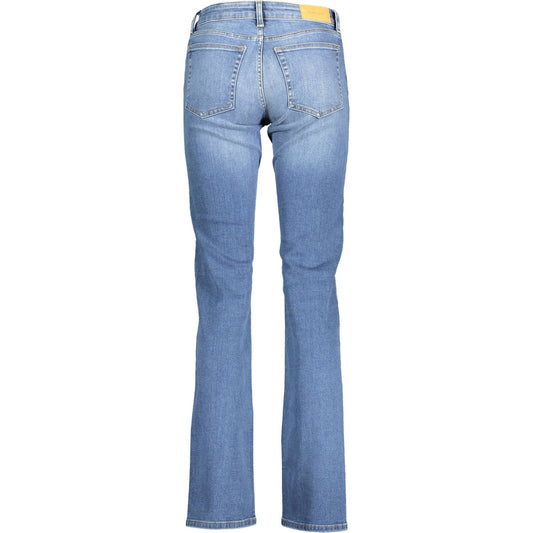 Gant | Chic Slim-Fit Faded Blue Jeans| McRichard Designer Brands   