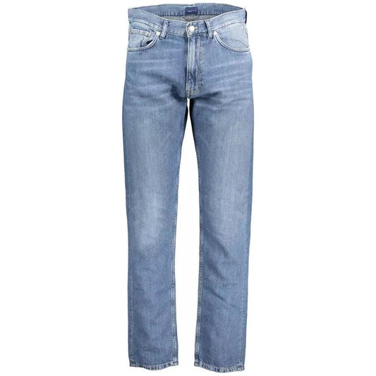 Gant Chic Faded Blue Denim Jeans chic-faded-blue-denim-jeans-1