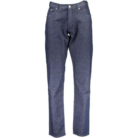Slim-Fit Stretch Cotton Jeans