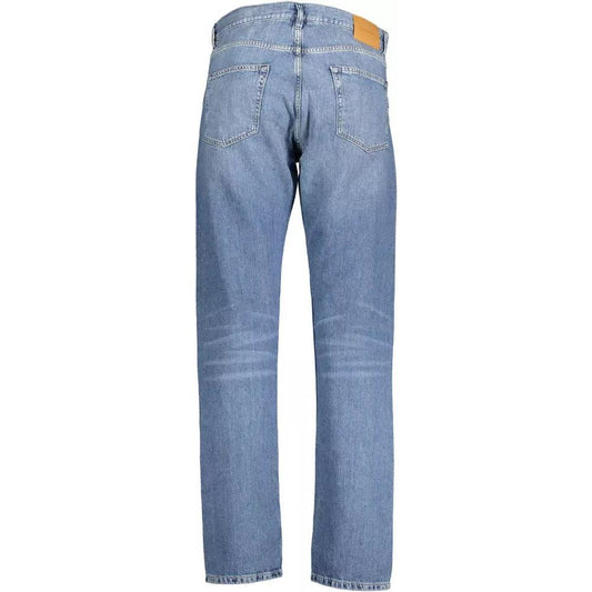Gant Chic Faded Blue Denim Jeans chic-faded-blue-denim-jeans-1