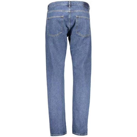 Gant | Sophisticated Blue Cotton Jeans| McRichard Designer Brands   
