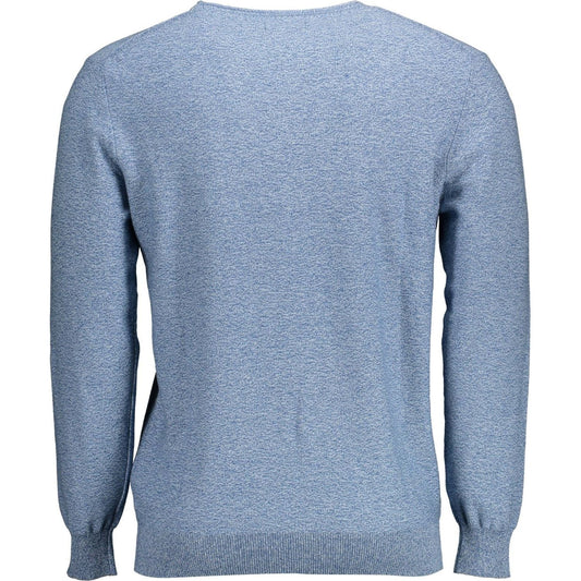 Gant | Elegant Light Blue Crew-Neck Sweater| McRichard Designer Brands   