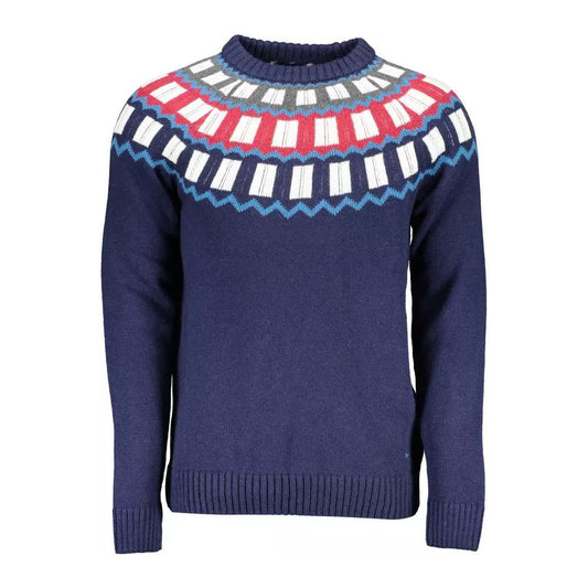 Alpaca Blend Blue Designer Sweater
