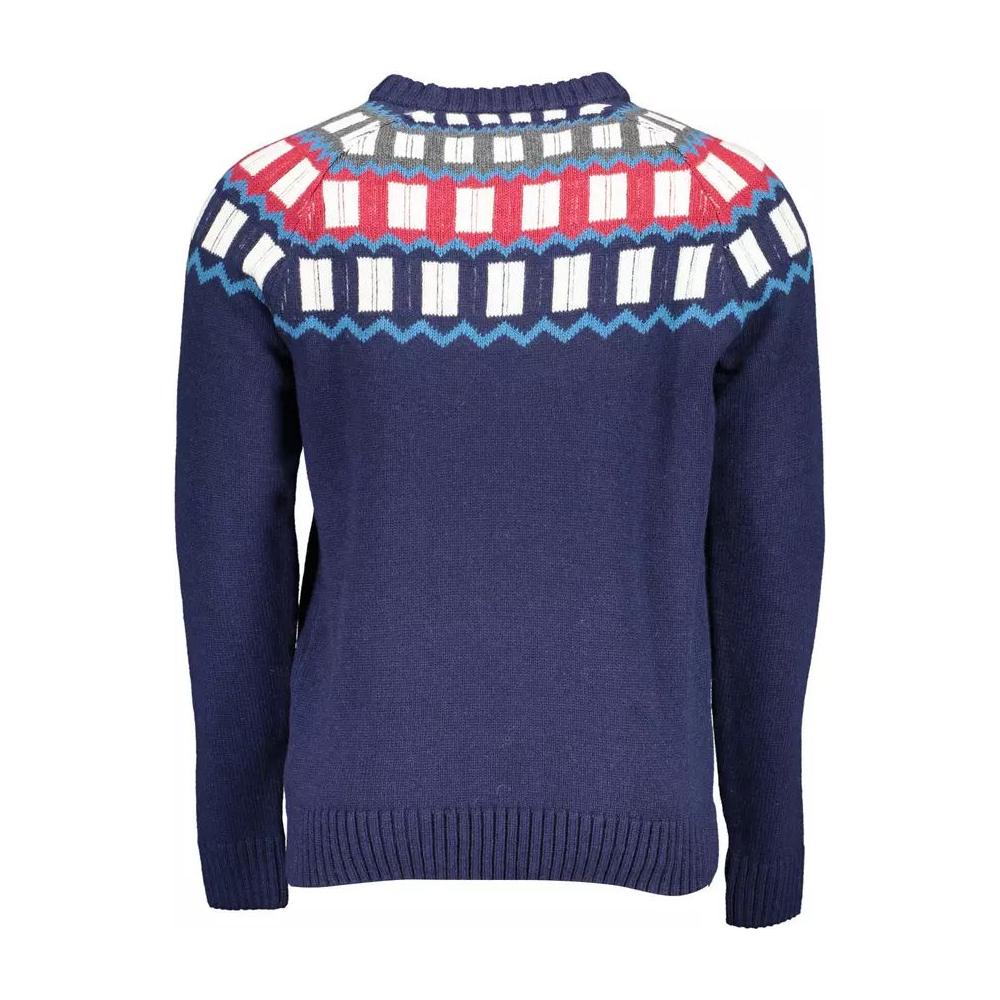 Gant | Alpaca Blend Blue Designer Sweater| McRichard Designer Brands   
