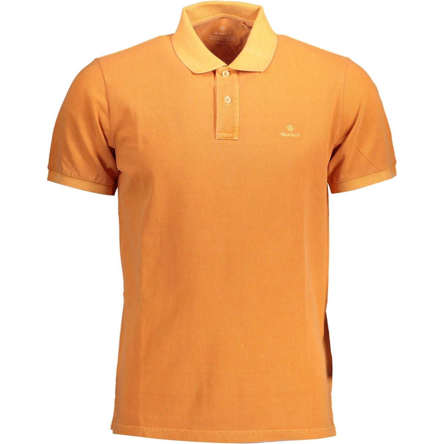 Gant Elegant Short-Sleeved Orange Polo Shirt elegant-short-sleeved-orange-polo-shirt