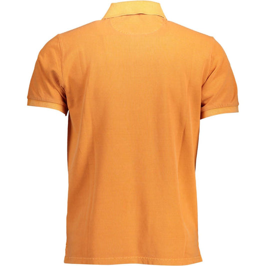 Gant | Elegant Short-Sleeved Orange Polo Shirt| McRichard Designer Brands   