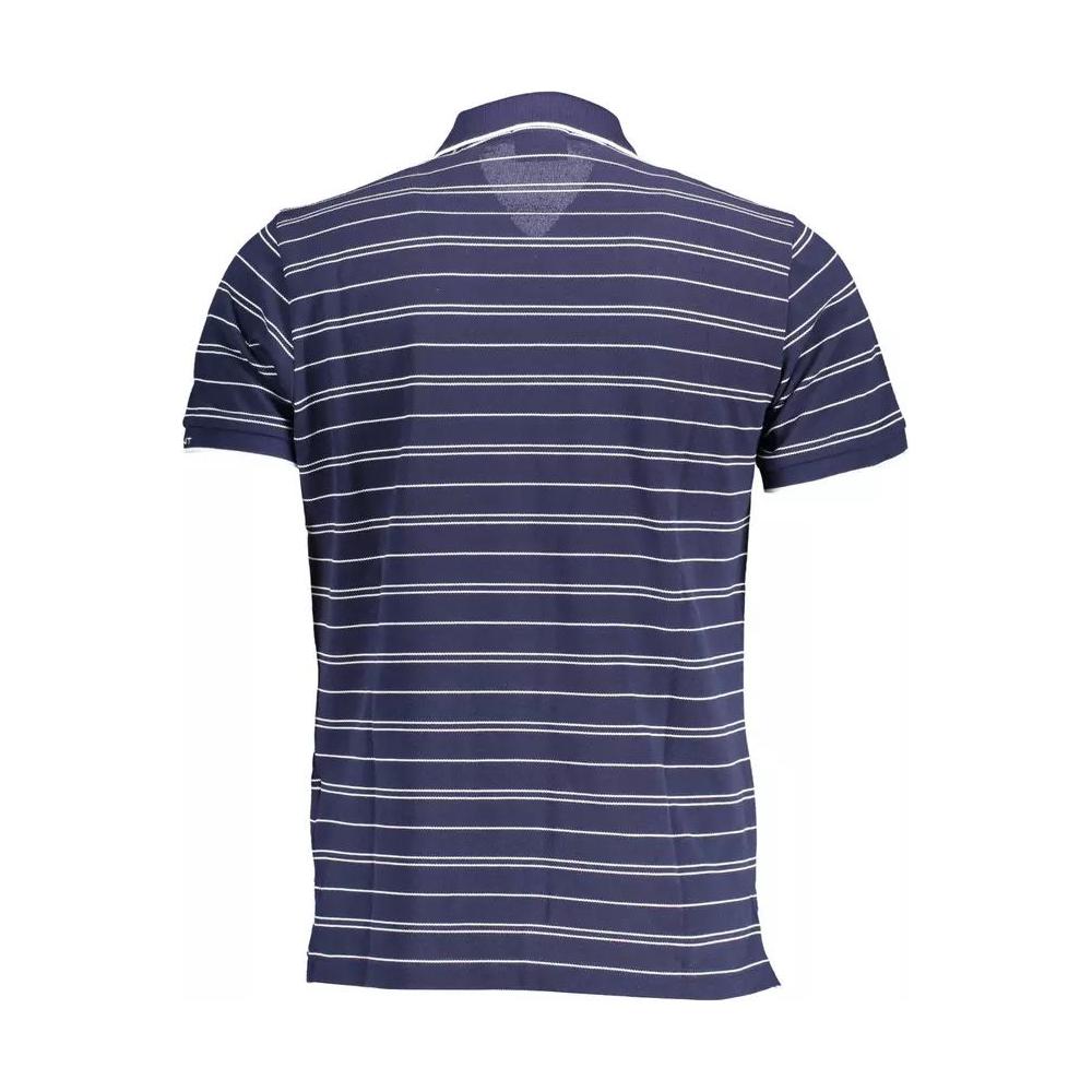 Gant Chic Blue Short-Sleeved Polo for the Modern Man chic-blue-short-sleeved-polo-for-the-modern-man