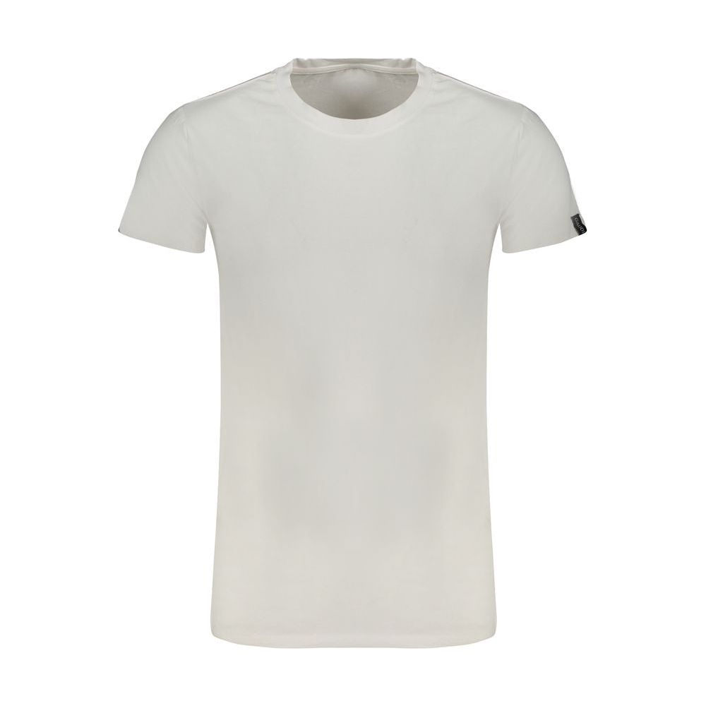 Gaudi White Cotton T-Shirt white-cotton-t-shirt-154