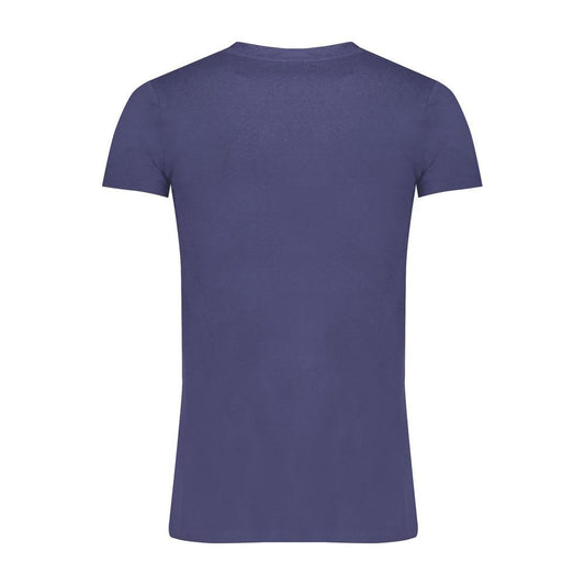 Gaudi Blue Cotton T-Shirt blue-cotton-t-shirt-169