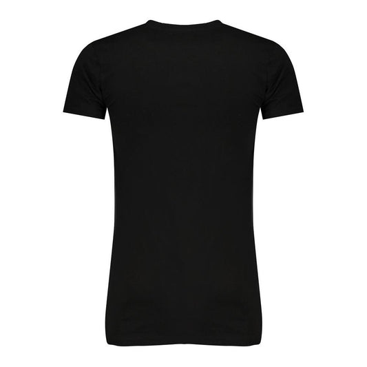 Gaudi Black Cotton T-Shirt black-cotton-t-shirt-129