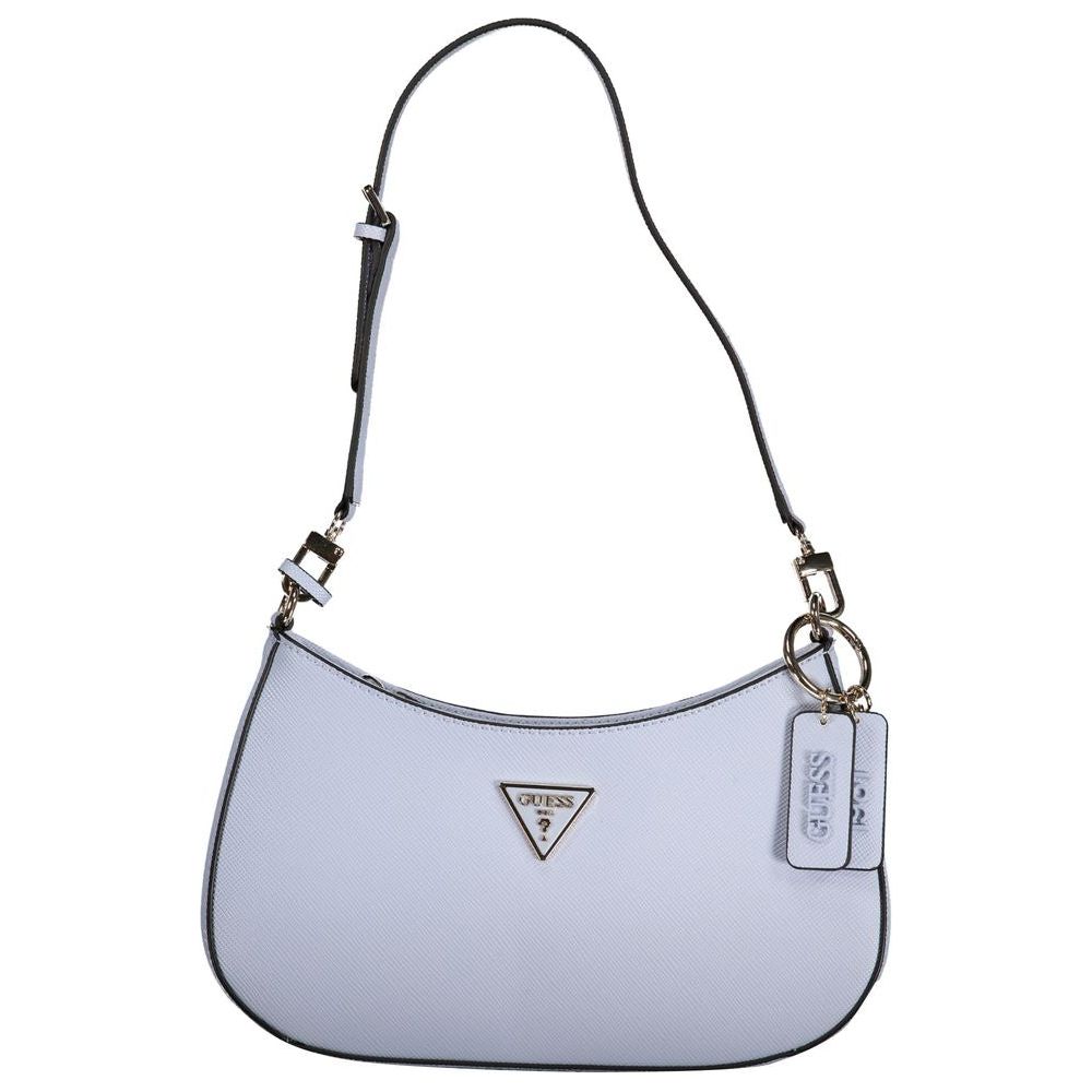 Light Blue Polyethylene Handbag