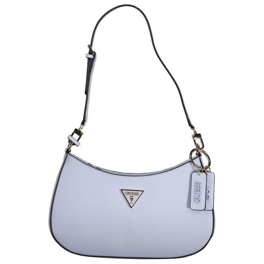 Light Blue Polyethylene Handbag